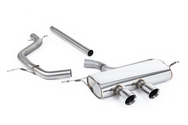 Milltek SSXVW167 Cat-back Dual 100mm GT100 passend für: Volkswagen Golf Mk5 2.0 TDI 140PS (2004 - 20