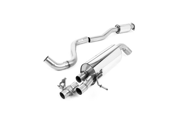 Milltek SSXHY160 Particulate Filter-back Twin 90mm GT90 passend für: Hyundai / Kia i20 N 1.6 T-GDi 2