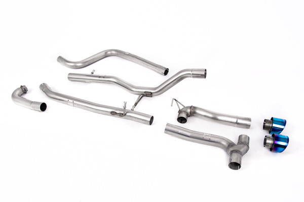 Milltek SSXFD374 Cat-back 100mm GT100 passend für: Ford Fiesta MK8 1.0T EcoBoost ST-Line 3 & 5 Door