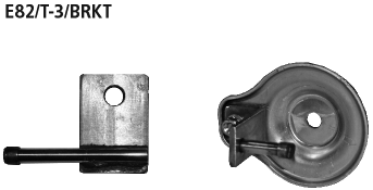 Bastuck E82/T-3/BRKT BMW 1er E82 123d Haltersatz für Endrohrsatz RH