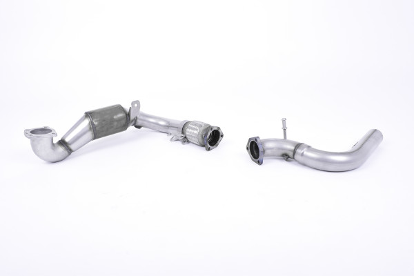 Milltek SSXFD237 Large Bore Downpipe and Hi-Flow Sports Cat passend für: Ford Fiesta Mk7/Mk7.5 1.0T