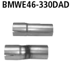 Bastuck BMWE46-330DAD BMW 3er E46 330d (120+135 KW) Limousine, Combi, Coupé Adaptersatz Komplettanla