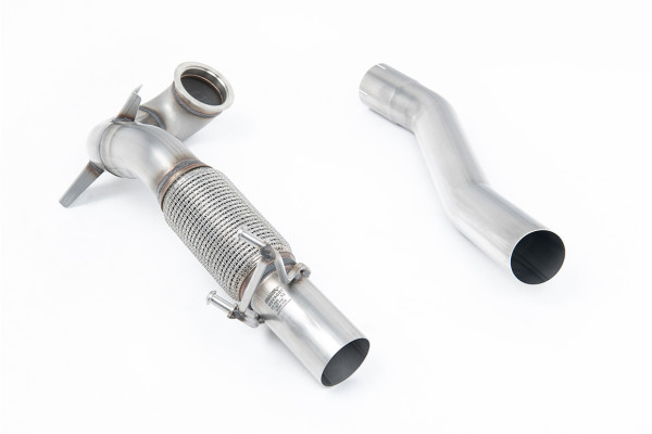 Milltek SSXVW262 Large-bore Downpipe and De-cat - Volkswagen Golf MK7 GTi (including GTi Performanc