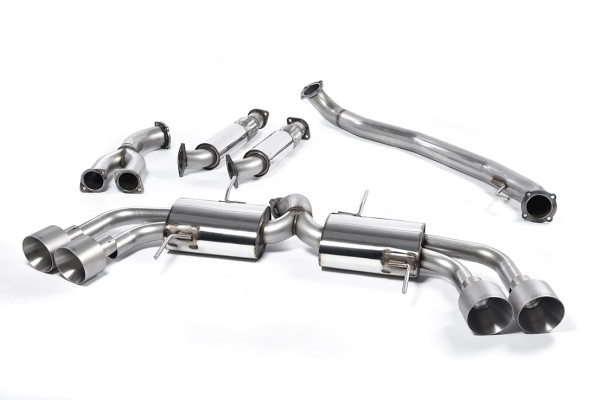 Milltek SSXNI011 Primary Cat-back Quad 127mm GT127 passend für: Nissan GT-R R35 (2009 - 2015)