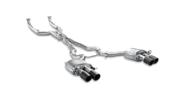 ME-BM/T/4 Akrapovic BMW M5 (F10) Evolution (Titan) ohne Endrohre