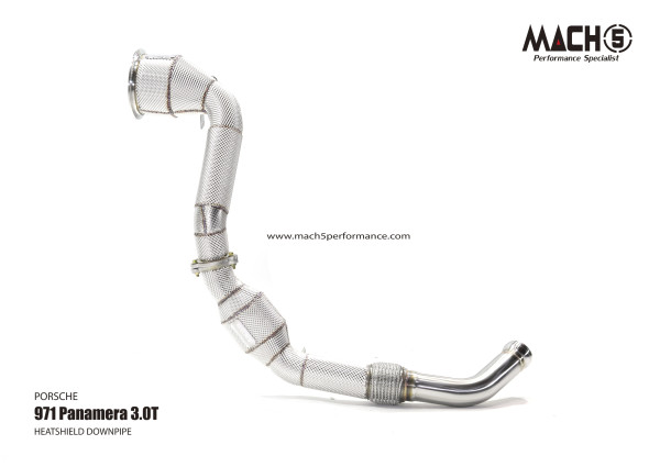 Mach5 Downpipe Porsche 971 Panamera 3.0T EA839 Catless