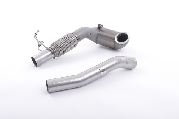 Milltek SSXVW388 Cast Downpipe with Race Cat - Volkswagen Golf MK7.5 GTi (Non Performance Pack Mode