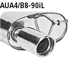 Bastuck AUA4/B8-90IL Audi A4 B8 / A5 B8 A4/A5 B8 (ab B. 2008) 6 Zyl. Diesel außer A5 B8 Sportback En