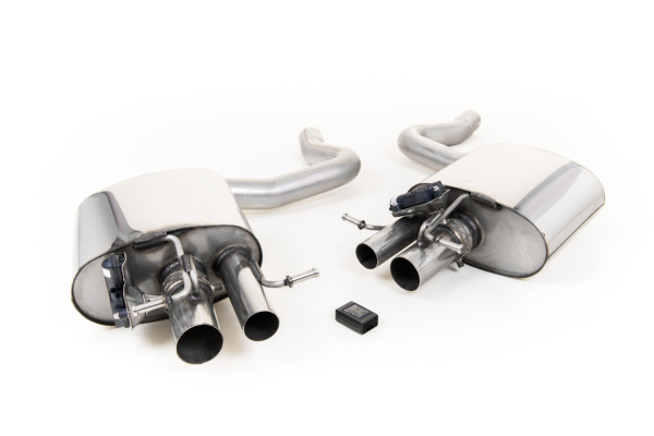 Milltek SSXMZ120 Rear Silencer(s) - Mercedes C-Class C63 & C63 S (W205) Saloon 4.0 Bi-Turbo V8 (Non