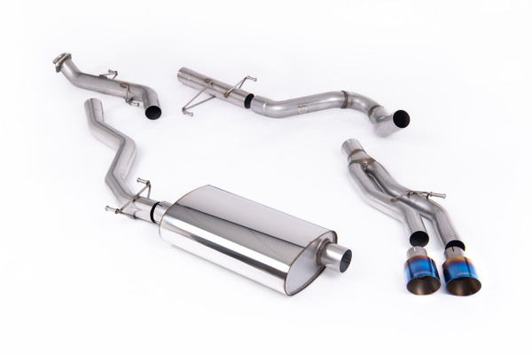 Milltek SSXTY220 Cat-back GT-100 passend für: Toyota Tacoma 2.4L Turbo Hybrid Crew Cab (5ft Bed) & E