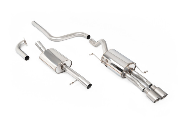 Milltek SSXFD146 Cat-back Twin 80mm GT80 passend für: Ford Fiesta Mk7/Mk7.5 1.0T EcoBoost (100/125/1