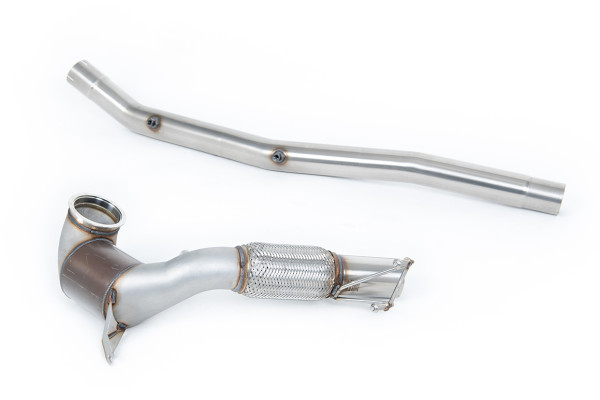 Milltek SSXVW708 Large Bore Downpipe and Hi-Flow Sports Cat passend für: Volkswagen Tiguan R 320ps