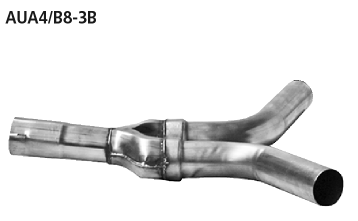 Bastuck AUA4/B8-3B Audi A4 B8 / A5 B8 A4/A5 B8 (ab B. 2008) 4 Zyl. Diesel 2 Endschalldämpfer LH+RH a