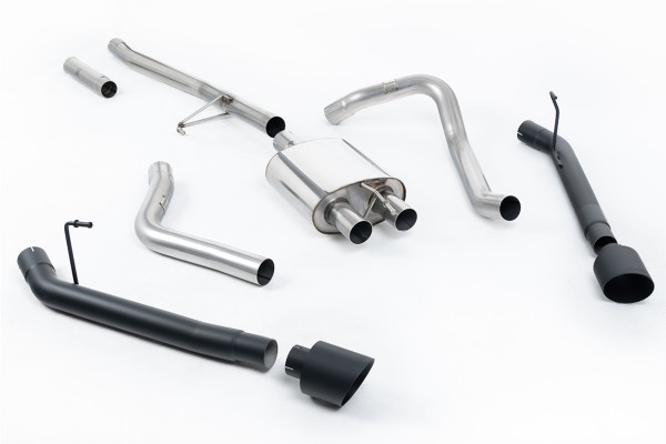 Milltek SSXJP107 Cat-back 115mm GT115 passend für: Jeep Gladiator (JT) 3.6 V6 (2020 - 2026)