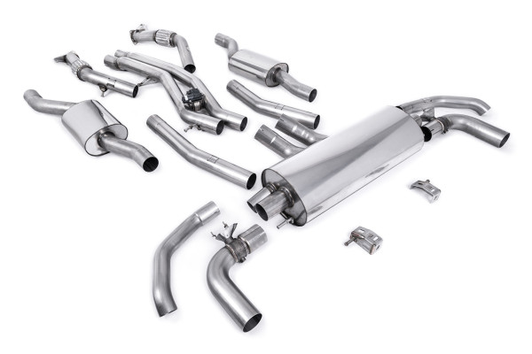 Milltek SSXAU1026 Particulate Filter-back - Audi SQ7 4.0 V8 TT (Petrol OPF/GPF Equipped Vehicles) (
