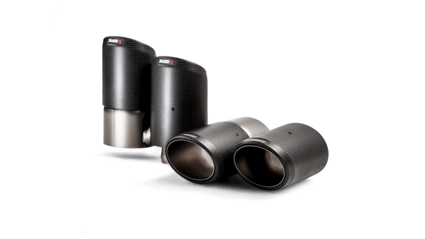 AKRAPOVIC PORSCHE CAYENNE TURBO / COUPÉ (536) Tail pipe set (Carbon)