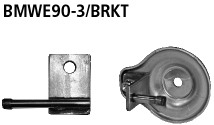 Bastuck BMWE90-3/BRKT BMW 3er E90 / 3er E91 318i / 320i / 320si bis Bj. 02/2007 Limousine(E90), Tour