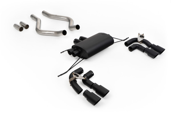 Milltek SSXLR256 Cat-back Quad 90mm GT90 passend für: Land Rover / Range Rover Defender 90 5.0 V8 42