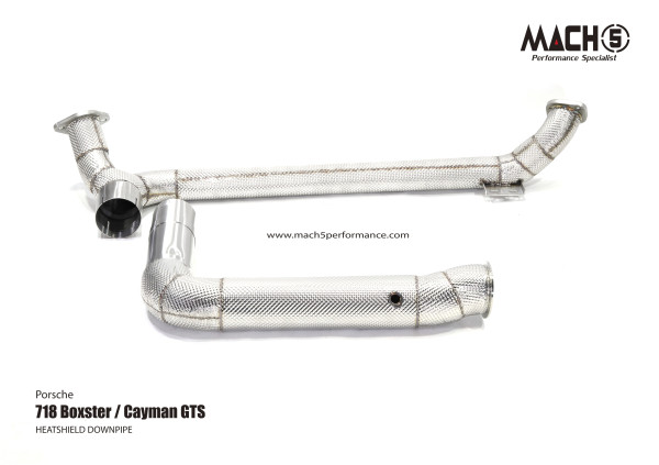 Mach5 Downpipe Porsche 718 Boxster / Cayman 2.0T 200 Zellen