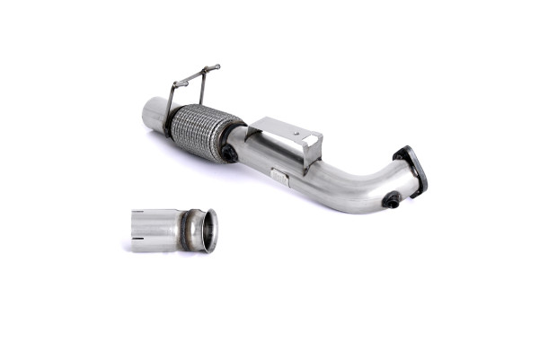 Milltek SSXFD194 Large-bore Downpipe and De-cat 76.2 passend für: Ford Focus Mk3 RS 2.3-litre EcoBoo