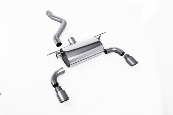 Milltek SSXBM1025 Rear Silencer(s) Twin 90mm GT90 passend für: BMW 1 Series M135i 3 & 5 Door (F21 &