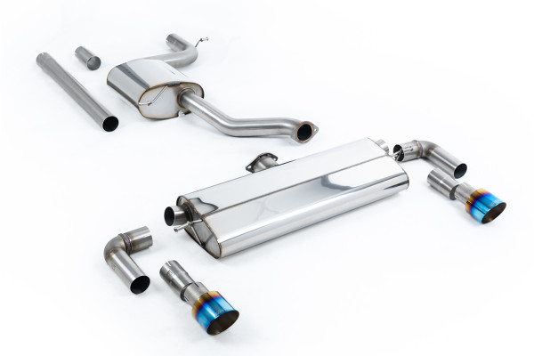 Milltek SSXVW524 Cat-back GT-100 passend für: Volkswagen Golf Mk7.5 1.5TSI Evo GT & R-Line (Both GPF