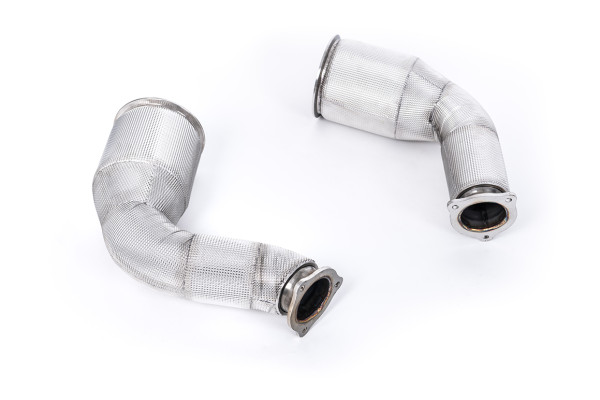 Milltek SSXAU820 Large-bore Downpipe and De-cat passend für: Audi RS5 B9 2.9 V6 Turbo Sportback (OP