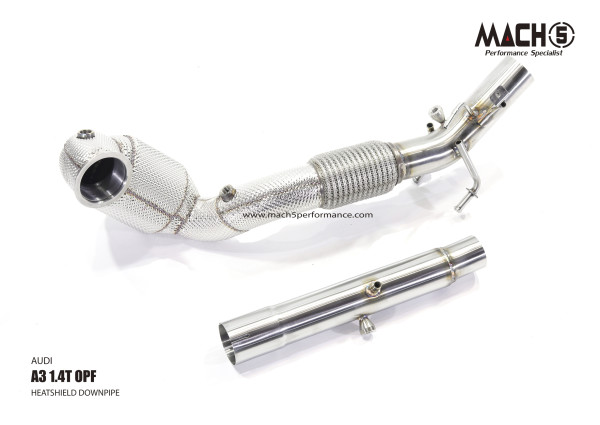 Mach5 Downpipe Audi A3 1.4T EA211 OPF Catless