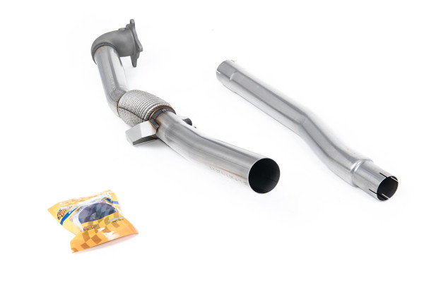 Milltek SSXVW391 Large-bore Downpipe and De-cat passend für: Volkswagen Golf Mk6 GTi 2.0 TSI 210PS