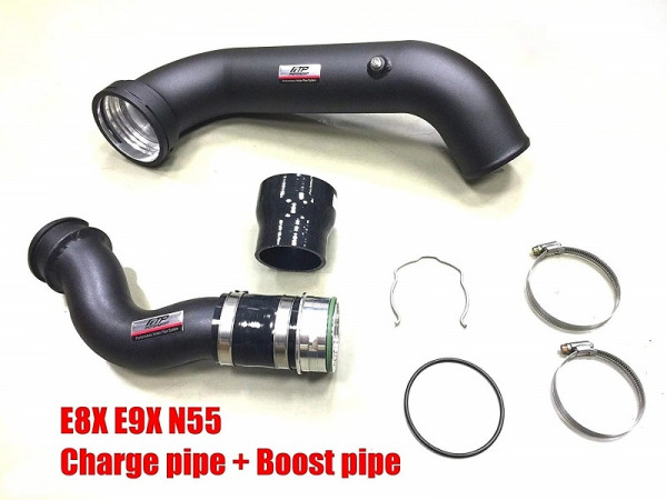 SG-71312F FTP BMW N55 135i 335i, E82 E88 E90 E91 E92 E93 Charge + Boost Pipe Set