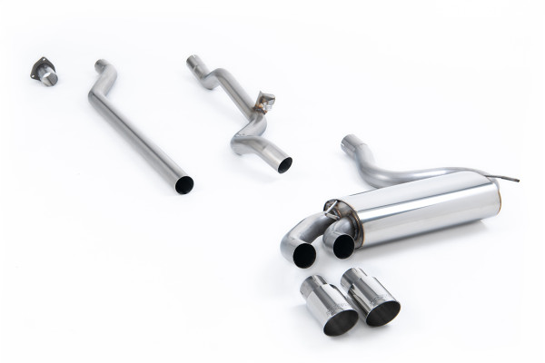 Milltek MCXAU108 Downpipe-back Twin 90mm GT90 passend für: Audi Coupe UR quattro 20v Turbo (1989 - 1
