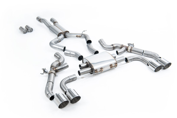 Milltek SSXBM1197 Axle Back 115 GT passend für: BMW X4 X4M / X4M Comp (G02) 3.0 (ROW & North America