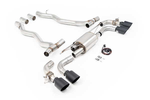 Milltek SSXBM1411 Axle Back 115 GT passend für: BMW 5 Series M5 4.4l Twin Turbo Hybrid G90 & G99 (NA