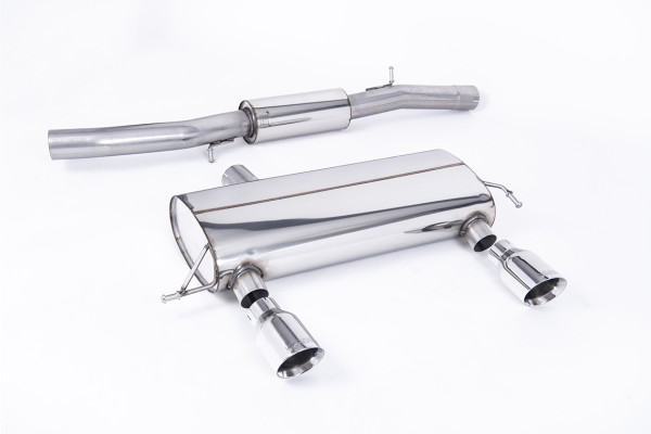 Milltek SSXAU426 Cat-back Dual GT100 passend für: Audi TT 180 / 225 quattro Coupe & Roadster (1998 -