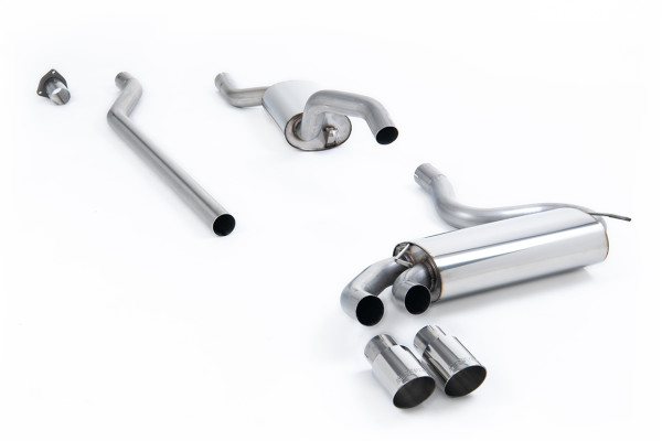 Milltek MCXAU107 Downpipe-back Twin 90mm GT90 passend für: Audi Coupe UR quattro 20v Turbo (1989 - 1