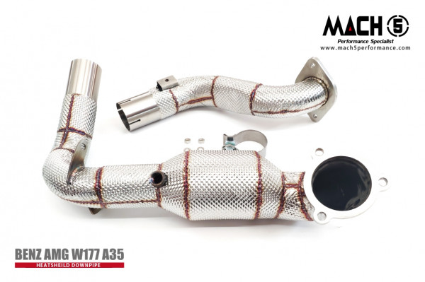 Mach5 Downpipe Mercedes AMG A35 W177 Catless