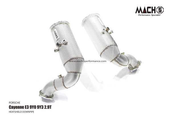 Mach5 Downpipe Porsche Cayenne E3 9Y0 / 9Y3 2.9T OPF Catless