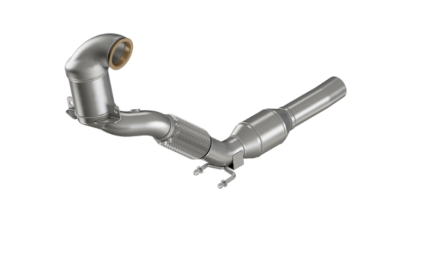 90811160 HJS ECE Downpipe Skoda Octavia III RS / VW Golf VII GTI (2.0 - Euro 6c)