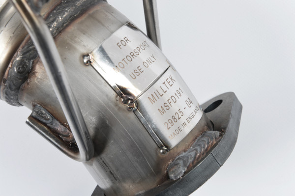 Milltek SSXFD125 Large Bore Downpipe and Hi-Flow Sports Cat passend für: Ford Focus Mk3 ST 2.0-litr