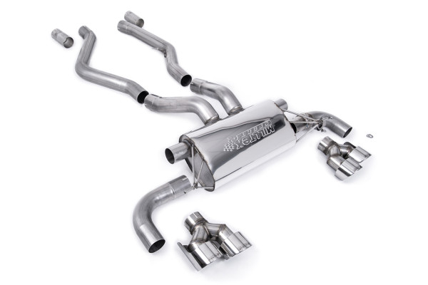 Milltek SSXBM1158 Axle Back GT100 GT100 passend für: BMW 3 Series G20 M340i Sedan inc Xdrive (North