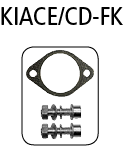 Bastuck KIACE/CD-FK Kia Ceed CD GT (2019) Ceed CD GT 1.6 T-GDI ab Baujahr 2019 Befestigungskit Verbi