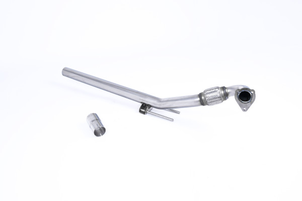 Milltek SSXAU606 Large-bore Downpipe passend für: Volkswagen Bora 1.9 TDI 130 / 150 (2000 - 2005)