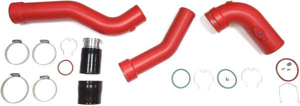 SG-71335f-R-6MT FTP BMW F2X F3X N20 Charge Pipe Set Red style 6 Gang Schalter