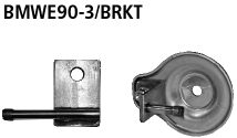 Bastuck BMWE90-3/BRKT BMW 3er E90 / 3er E91 325d / 330d Limousine(E90), Touring(E91) Haltersatz für
