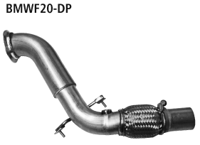 Bastuck BMWF20-DP BMW 1er F20/F21 (inkl. M135i / M140i) 1er F20/F21 1.6l Turbo Kat-Ersatzrohr (Diese