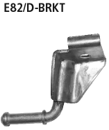 Bastuck E82/D-BRKT BMW 1er E82 123d Halter vorne RH für Endschalldämpfer