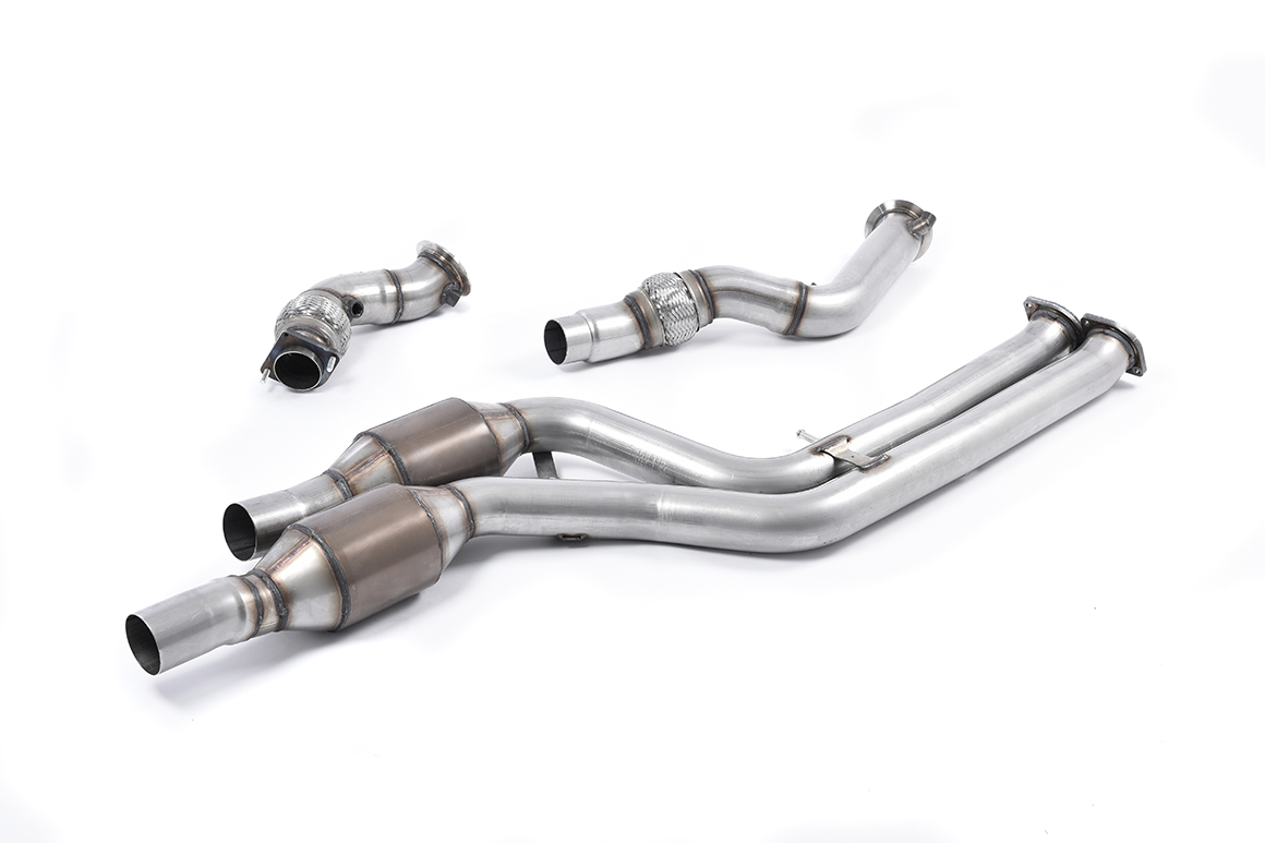 Milltek SSXBM1030 Downpipes 200 Zellen Race BMW F80 M3 M3 Competition