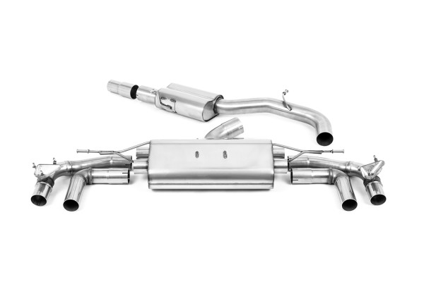 Milltek SSXAU917 Particulate Filter-back passend für: Audi S3 2.0TFSI Quattro Sportback 310PS & 333