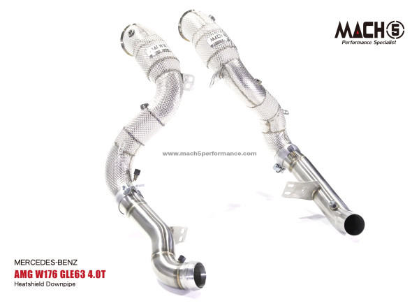 Mach5 Downpipes Mercedes W167 GLE63 AMG 4.0T Catless OPF