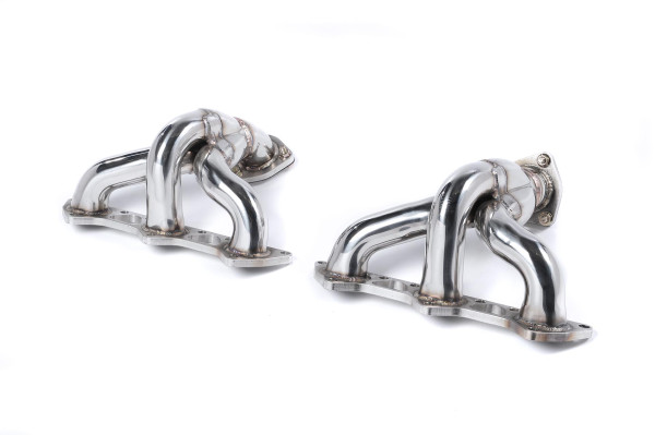 Milltek SSXPO026 Free-flow Manifolds - Porsche 911 996 Turbo (inc X50/GT2) (2000 - 2005)